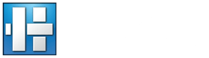 Hirsch logo (justified) wht